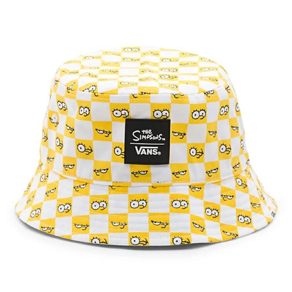 🛹 NWT The Simpsons x Vans Check Eyes Bucket Hat